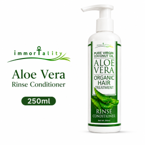 Immortality Aloe Vera Rinse Conditioner 100ml/250ml | Moisturizing Care for Dry Frizzy Hair