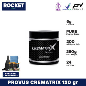 PROVUS Creatine Matrix 120 gram 24 saji - Creatine Monohydrate Unflavored