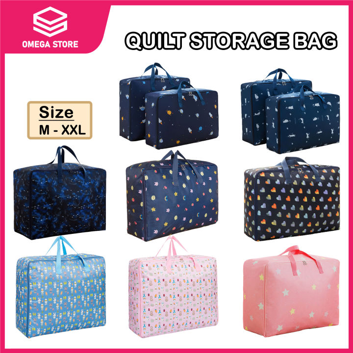 (O Mega) Clothes Quilt Storage Bag Thickened Oxford Cloth Quilt Storage