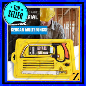 ( BAYAR COD ) Gergaji Tangan Multifungsi Set / Pemotong Kayu Besi Kaca Keramik / Platinum Magic Saw