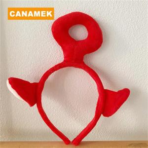 【CANAMEK】 1PCs Teletubbies Headband Anime Cartoon Hairband Cute Three-dimensional Hairpin Woman Face Makeup Hairband Hair Accessories