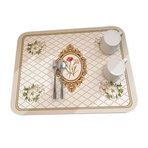 KANNERT Thời trang 2023 Thấm hút Nhanh khô Cho nhà bếp Bộ đồ ăn Pad Placemat Thảm cà phê Thảm lau bát đĩa