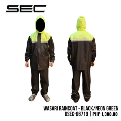 SEC Raincoat for Motorcycle Wasari Raincoat (M-2XL) (DSEC-06719)