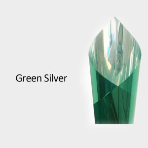 Tấm Phim Cửa Sổ Gương Một Chiều Tấm Phim Năng Lượng Mặt Trời Phản Quang Tự Dính Vinyl Tấm Dán Cửa Sổ Riêng Tư Cho Nhà Cửa Miếng Dán Kính Bạc Màu Xanh Dương