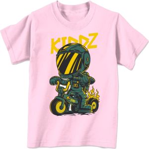 PVJ Kaos Tshirt Anak Kualitas Distro Gambar Kidzz Race New Style Untuk Usia 1-10 Tahun