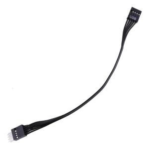 Computer Motherboard Front USB 2.0 9Pin Extension Cable for Desktops and Laptops Mainboard (20cm/30cm/50cm)