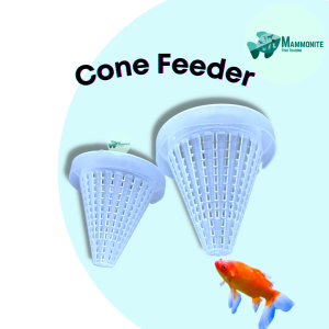 Aquarium Fish Plastic Feeding Cone for Fish Tank