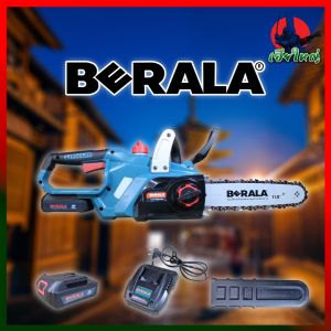 BERALA เลื่อยโซ่แบตเตอรี่ไร้สาย เลื่อยโซ่ไร้สาย 18V 11.5 นิ้ว BERALA TP-8J113b
