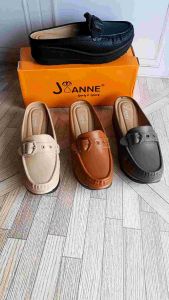 JN3174 JOANNE SLOP WEDGES SHOES