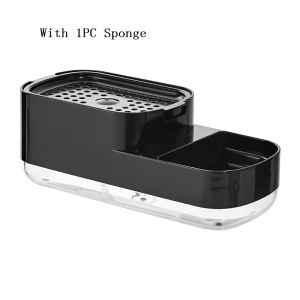 Mi.more Kotak Sabun Cuci Piring FREE 1PC Sponge / Kitchen Soap Dispenser Tempat