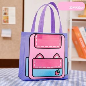 Tas Spunbond Nonwoven Tas Goodiebag Tas Tenteng Lucu Warna Cerah Tas Kado Murah