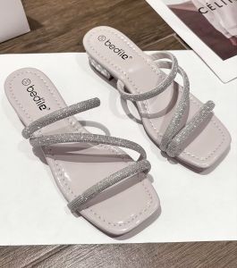 New Korean womens high-heeled sandals temperament all-match fairy style#BD-2(size36-40)