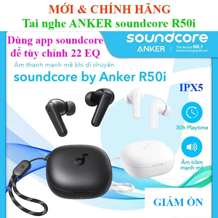 Tai Nghe Bluetooth Chống Nước ANKER Soundcore R50i