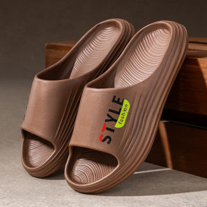 Free Shipping EVA Slippers MenS Style For Summer Use Suitable For Indoor And Bathroom Wear Non-Slip Odor-Resistant Thick-Soled And Comfortable