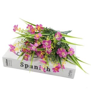 Artificial flower for home decoration Silk flower bouquet Wedding Festival Home Decor