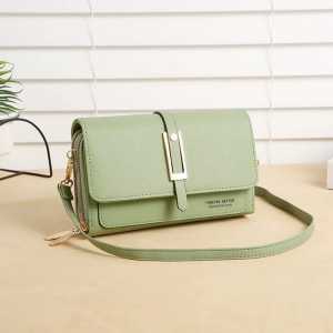 Dompet Wanita Import Tas Wanita Kulit Tas Selempang Hp Cewek Serbaguna Dompet Korea Mini Terbaru Tas Hp Wanita Tas selempang & Bahu Kekinian Dompet Panjang Kulit Sintetis