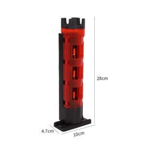 BETTERFORM Có thể điều chỉnh. Hộp đựng cần câu Giá đỡ gắn nhanh Cấu trúc có thể tháo rời. Giá đỡ cần câu. Bền bỉ Di động Phụ kiện câu cá ngoài trời