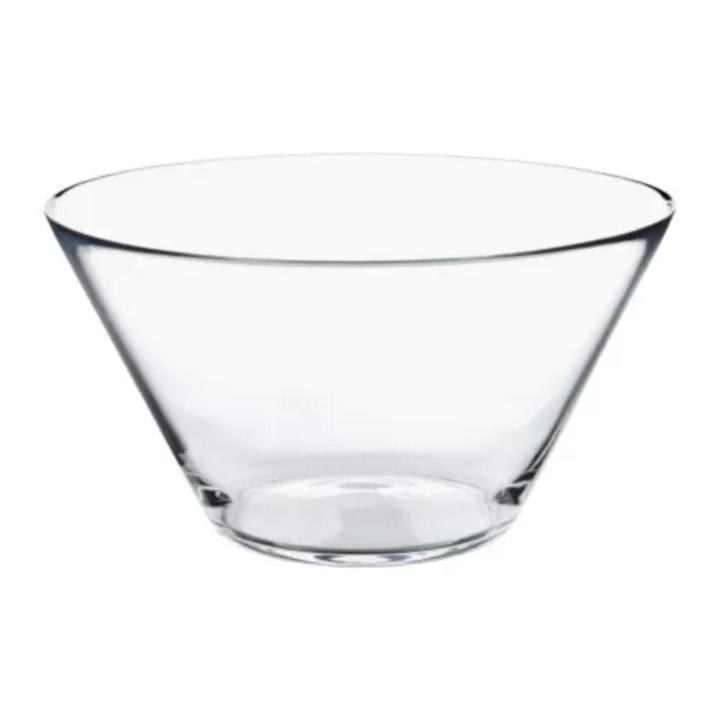 IKEA Clear Glass Large Size Serving Bowl, Salad Bowl / Mangkuk Besar