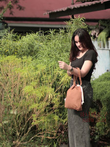 SATU ALAT Tas Selempang LETISHA Dumbling Bag 100% Canvas Premium Tebal Tas Kanvas