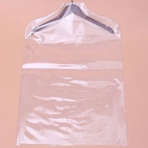 10/50pcs Plastic Clothes Dust Cover Transparent Cloth Hanging Dustproof Bag Garment Protector Hanging Closet Storage Bag