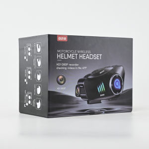 Q28 Kamera helm perekam berkendara sepeda motor headset Bluetooth helm dengan kamera helm video HD 1080p