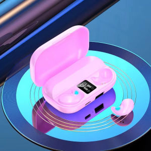 100%Invisible Sleep Bluetooth Headphones Hidden Earbuds With LED Display Noise Cancelling Sports Stereo Wireless Headsets