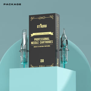 20pcs STIGMA V2 Boutique Tattoo Cartridge Needles #12=0.35mm RL/RS/M1/RM(CM) Soft Rebound Membrane