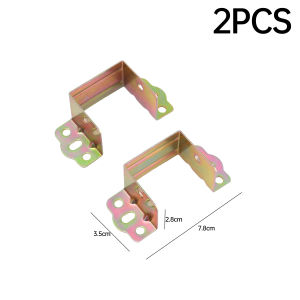 12ชิ้นขาตั้งสแตนเลสรองรับคานเตียงตัวเชื่อมต่อแบบถาวรตะขอเกี่ยวเตียงหนาอุปกรณ์อุปกรณ์เหล็กเครื่องตกแต่งบ้าน
