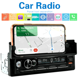 BERGARANSI Taffware Tape Mobil Bluetooth full bass Audio MP3 Player USB ISO Phone Holder HL83