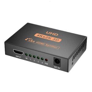 Multidevice hdmis splitter 1 trong 4 ra 4K cao rõ ràng 3D hỗ trợ video tương thích cho cửa sổ hội nghị phòng hiển thị