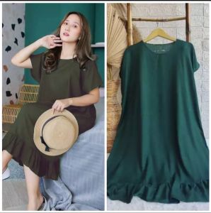 DASTER RUFFLE POLOS KEKINIAN BAJU TIDUR SANTAI DASTER Terbaru