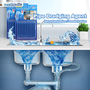 JustLiving Effective Drain Cleaners stick Strong Pipe Dredging Agent Kitchen Water Pipe Sewer Toilet Closes Tool Cleaning Deodorant Drain Cleaner deodorant decontamination household plumbing floor drain bathroom