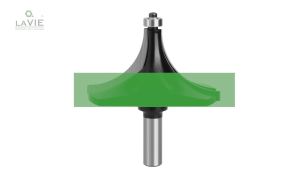 LAVIE 12mm 1/2 Shank Big Corner Round Router Bit For Woodworking Milling Classical Cutter Milling Cutter