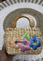 BISA COD TERMURAH tas anyaman enceng gondok/top handle bag/tas tentengan wanita/tas wanita. 