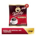 HIROSHI-KOPI KAPAL API HITAM SPECIAL MIX DENGAN KUALITAS BIJI KOPI PILIHAN TERBAIK. 