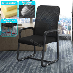 Mesh Office Chair Minimalistic Style Mesh With Headrest Comfortable Breathable Office Chair Adjustable Height Pink Chair Computer Chair Home Office Chair Recliner Game Chair 360°Rotation