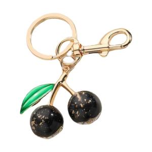 Lấp Lánh nhựa anh đào móc chìa khóa ví trang trí hình dạng sử dụng hàng ngày Keychain thời trang túi xách nữ Phụ Kiện