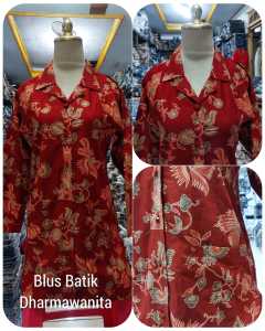 RAP - [Best Seller] Setelan Blazer Dharmawanita Rok-Baju Dharmawanita-Seragam Pemda