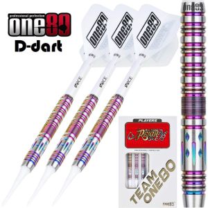 ONE80 SOFT TIP DART - 21G REIGN RYO NAKAI CHAMELEON VHD 90% TUNGSTEN SOFT DARTS (ARROW DART LEMBUT)