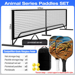 Professional Pickleball Net Set 22FT Tournament Regulation Size Portable Pickleball Net with Carry Bag