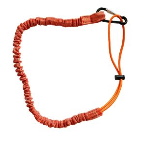 SERAPHYXO Extendable Tool Lanyard with Buckle Strap Portable Anti-Falling Tool Tether Safety Rope Lightweight Abrasion Resistant Clip Bungee Cord Work