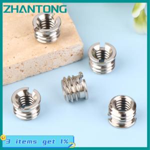 ZHANTONG 5Pcs Camera Screw Nut 1 4 To 3 8 Inch Convert Screws Standard Adapter Screw