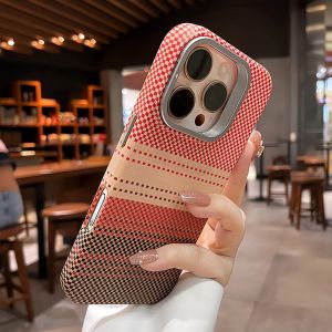 Flip Camera Bracket Carbon Fiber Case for iPhone 16 Pro Max Plus Wireless Charging for MagSafe Cover for iPhone 13 14 15 Pro Max