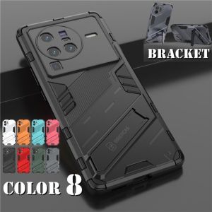 For Honor 90 70 Pro Honor90 Honor70 90Pro 5G 2023 2022 Phone Cover Casing Stand Holder Bracket Armor All-inclusive Soft TPU Edge Hard PC Back Case Anti Drop Shockproof Case