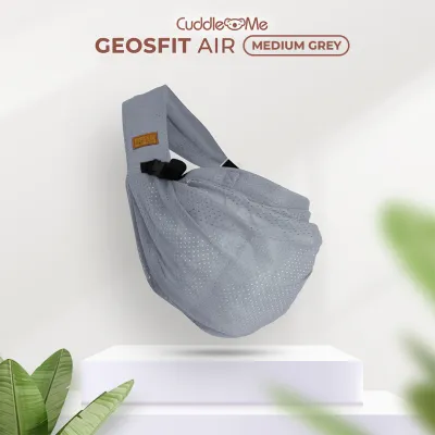 CuddleMe Gendongan Bayi Geos Fit Air Gendongan Ringsling Instant M-shape