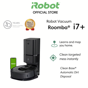 iRobot™ Roomba® i7+ Wi-Fi Connected Robot Vacuum with Automatic Dirt Disposal