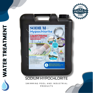 Pool water shock treatment Liquid Chlorine 20L