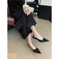 Giày Cao Gót Nữ Mũi Nhọn Phối Ren Nhẹ Nhàng Đế 5cm Giày Sandal Thiết Kế Sang Trọng Kiểu Pháp CG8 
Taoladyshoes. 