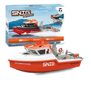 JDD[Fast Delivery][Original Available]1/32 TX694 RC Boat 2.4G Electric Brushless Motor 8km/h High Speed Speedboat Model Waterproof Ship Watercraft Toys for Children