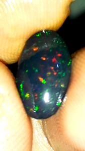 Batu Cincin Kalimaya Black Opal Kopi Asli Banten